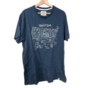 The Landmark Project National Park T-shirt Size Large 100% Organic Cotton
